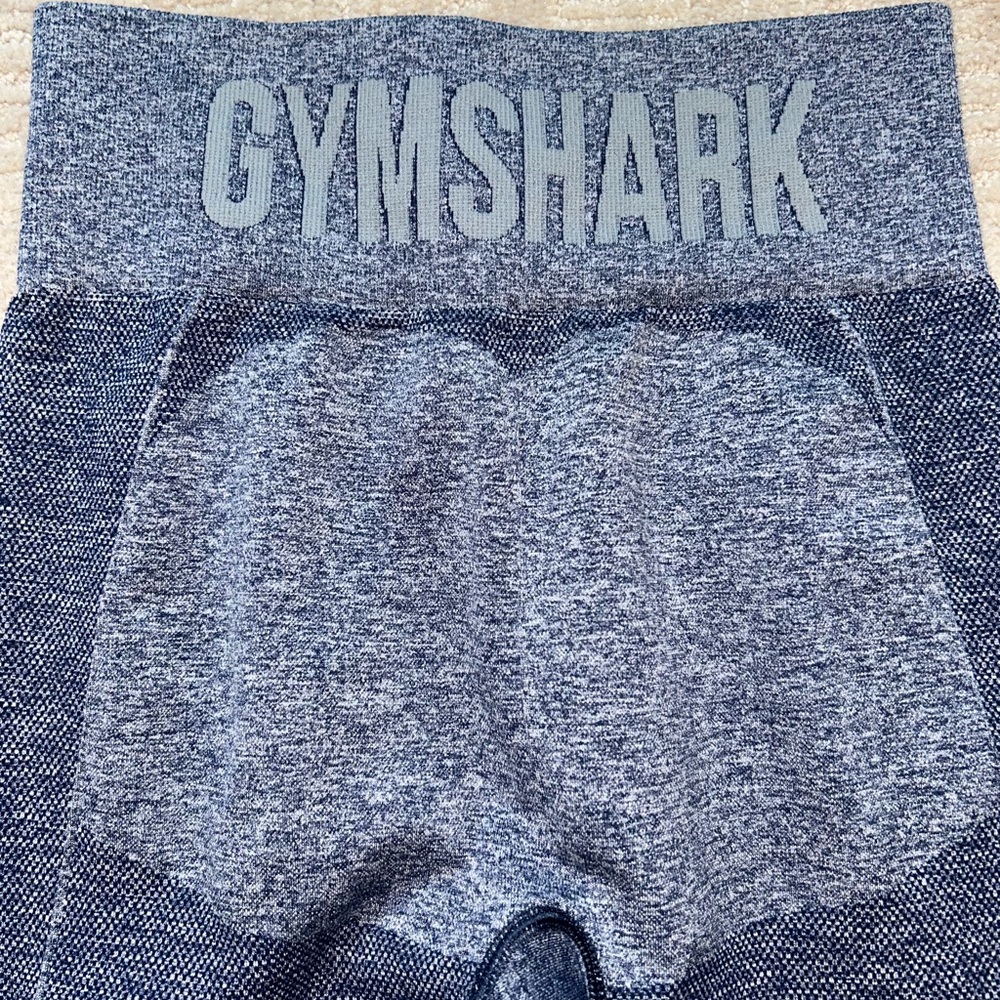 Gymshark Women’s Heathered Blue Leggings